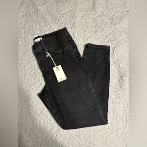 Good American, size 10, maternity, good leg, black